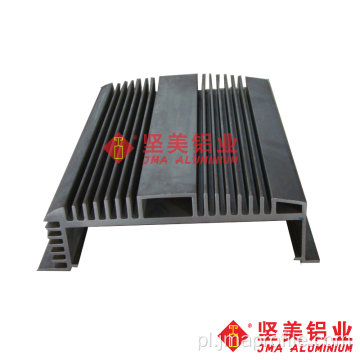Wykonane na zamówienie przemysłowe aluminiowe radiatory Wytłaczanie